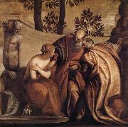 Paolo Veronese Suzanne et les vieillards oil painting